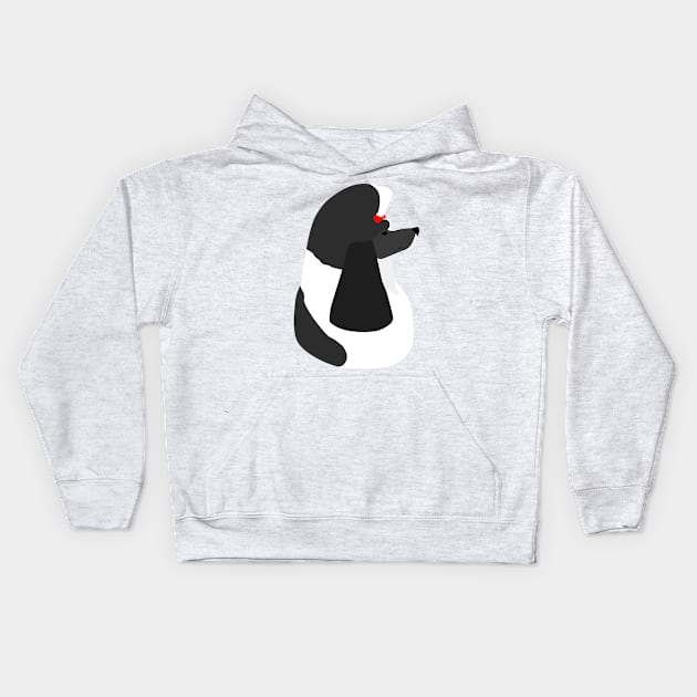 SimpliciTee Poodle - Parti Kids Hoodie by Larthan